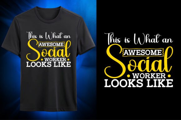 Awe-inspiring Social Worker Quote SVG Design for Graphics