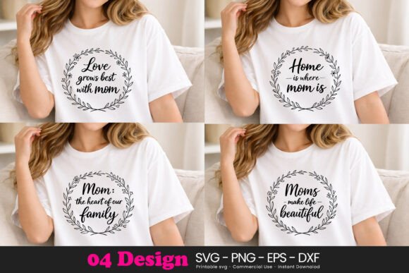 Floral Mom Quote SVG PNG Sublimation Graphics & Illustrations Review