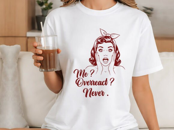 Funny Retro Woman Quote SVG for Graphics and T-Shirt Designs