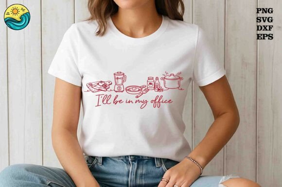 Kitchen Office Cooking Quote SVG PNG Graphics & T-Shirt Designs