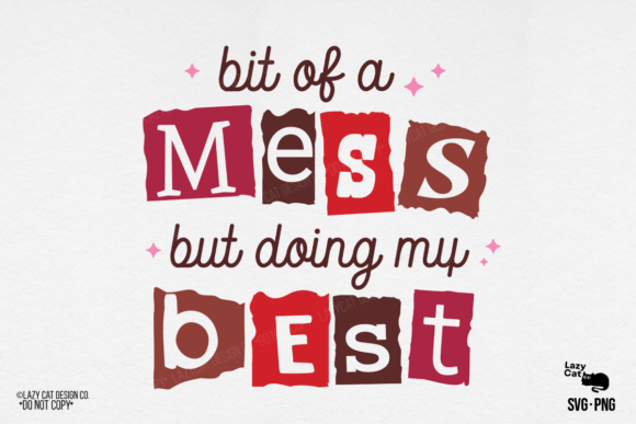 Mama Mom Mother Messy Quote SVG PNG Graphics