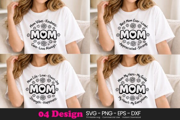 Mom Love Quote SVG: Graphics for Editorial & Illustrations