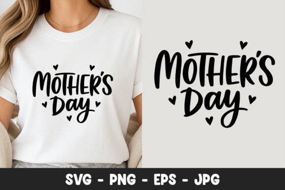 Mothers Day Bold Script Quote SVG PNG for Graphics and Illustrations